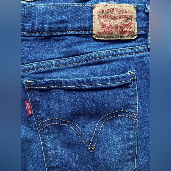 Levi’s Women's SZ 16 505 Classic Blue Straight Leg Jeans - Picture 1 of 13